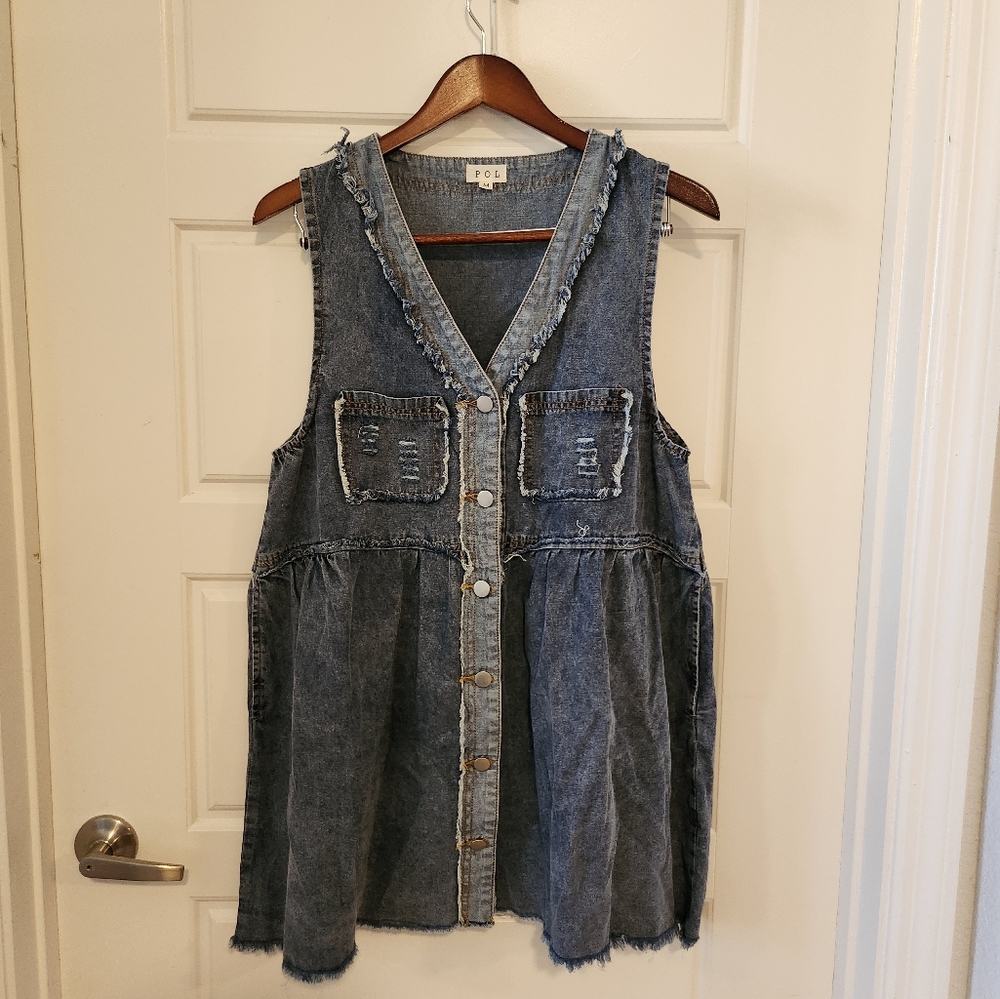 Jean Mini Dress